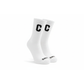 Stylish Crew Socks With Letter 'C' and "SMILE" text
