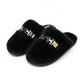 Furry Slip-on Mule Slippers