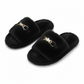 women's plush faux fur slippers
