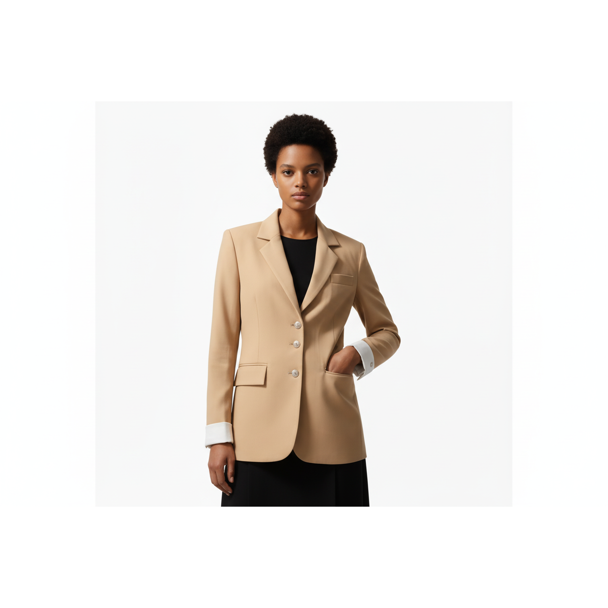 Korean Fashion Spring Autumn Vintage Luxury Splice Office Jacket