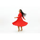 Plus Size Vintage Midi Blazer Dress