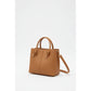 Structured Square Tote Handbag