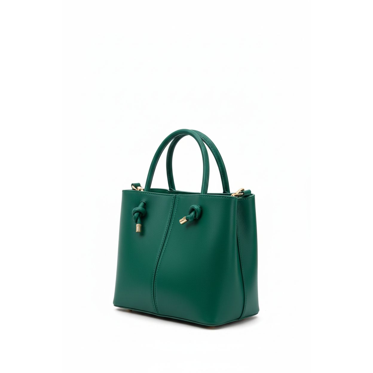 Structured Square Tote Handbag