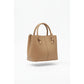 Structured Square Tote Handbag