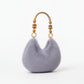 Women's Fashion Faux Fur Shoulder Handbag