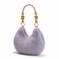 Women's Fashion Faux Fur Shoulder Handbag