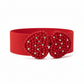 Heart-Shaped Pearls Buckle Belt