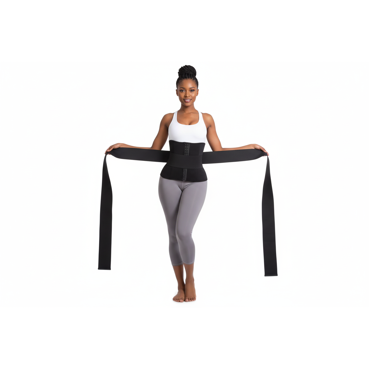 High-Quality Tummy Wrap Shaper Waist Trainer Belt 6metres by 12cm