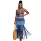 Two-Piece Crochet Beach Set