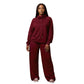 Winter Stretch Sweatshirt and Pants Set
