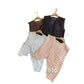 Sleeveless Hollow Out Vest Round Neck Top