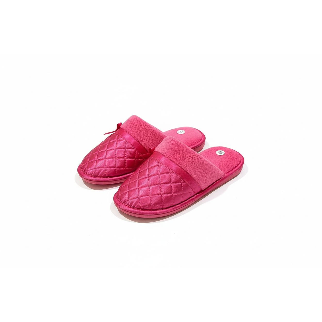 Satin Quilted Winter InHouse Slippers
