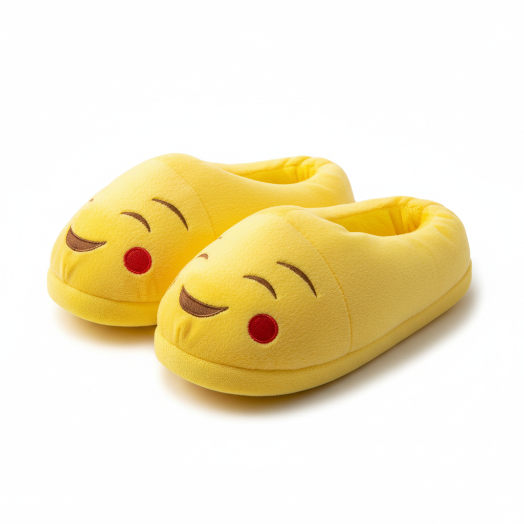 Ladies Emoji Slippers