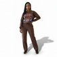 Royal Patch Cuff Sweatpants And Top Set