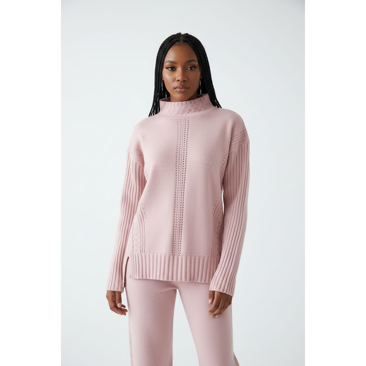 Chiquease Simple Casual 2 Piece Winter Set