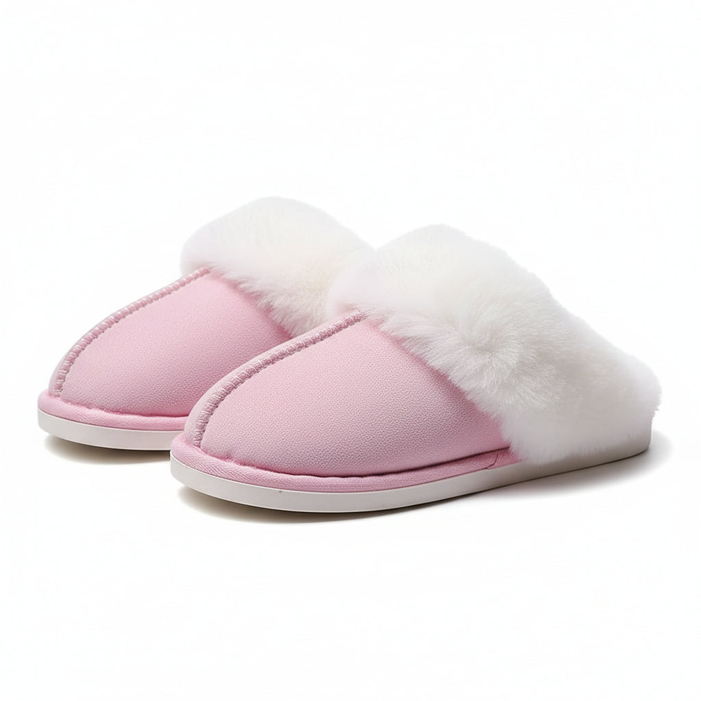 Winter Fluffy Cozy Slip On Slippers
