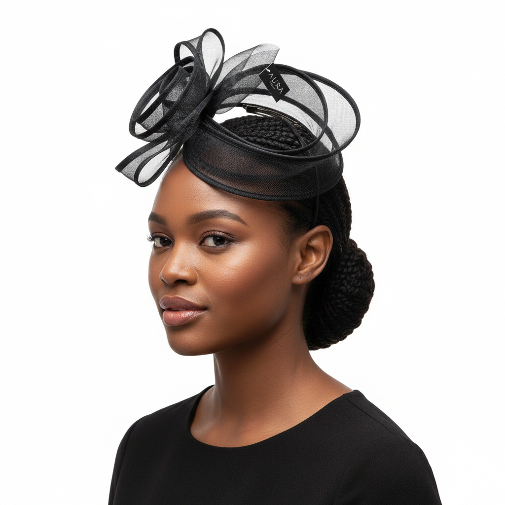 Elegant Fedora Fascinator Hat