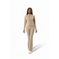 Long-Sleeve Zip-Jacket & Matching Flared Pants