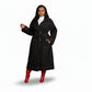 Denim Belted Trench Coat
