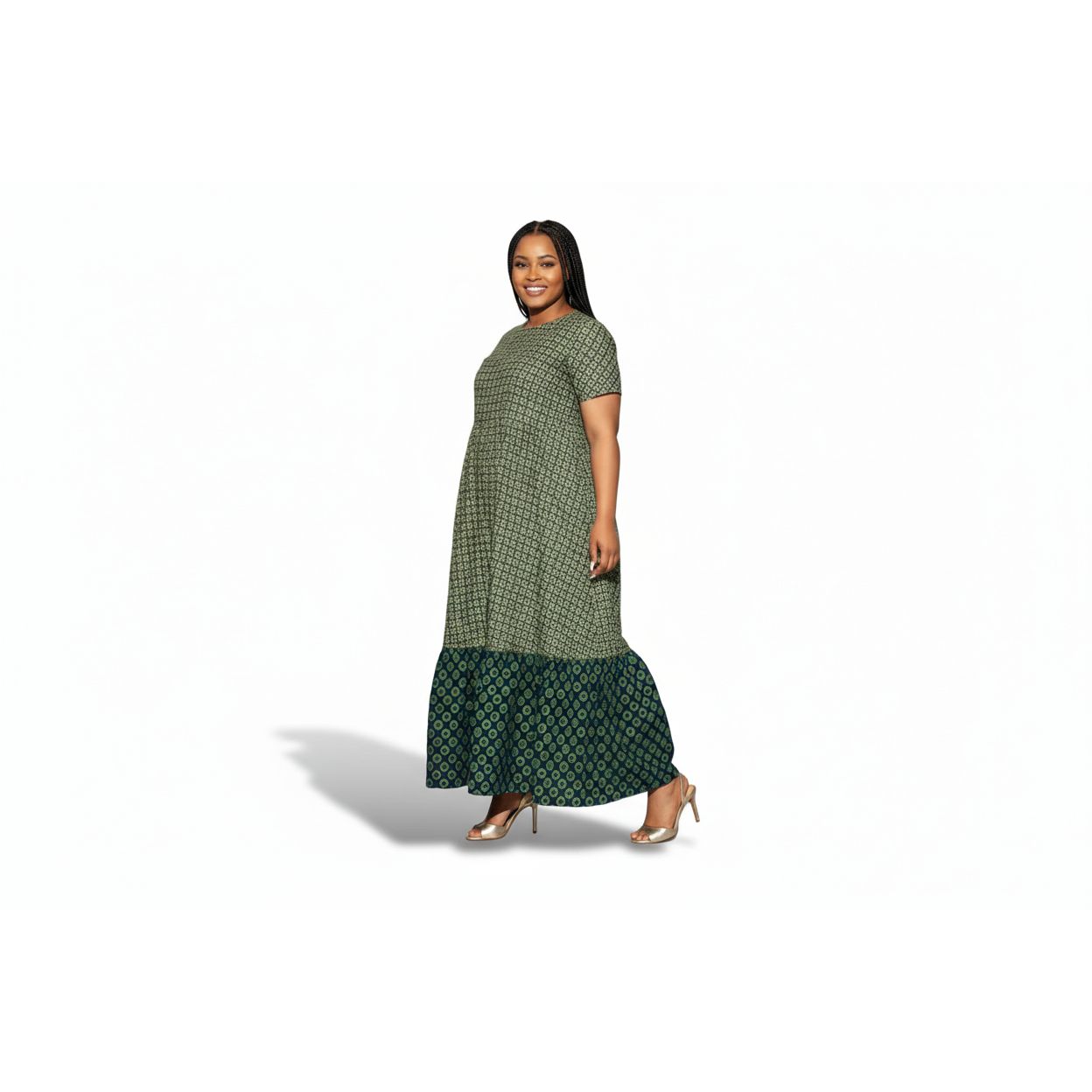 Pleated Traditional South African Shwe Shwe Dress