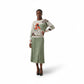 Two-piece Knitted Sweater &  Pleated Skirt Set