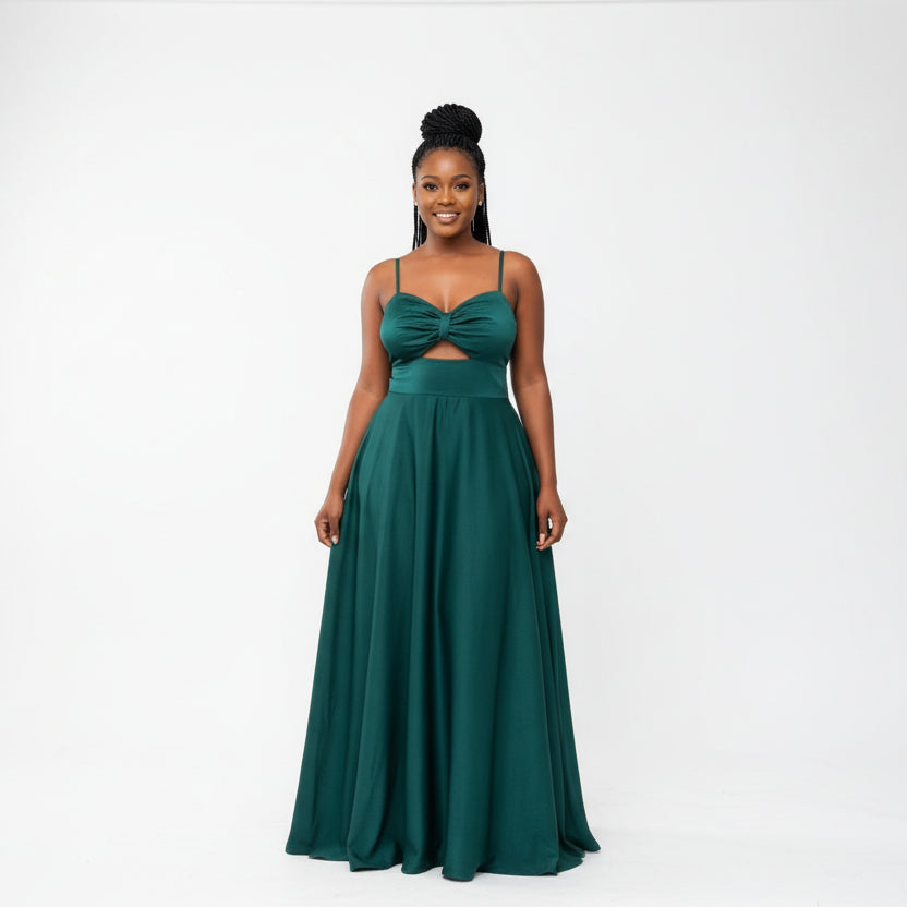 Sweetheart Bridesmaid Maxi A LineDress