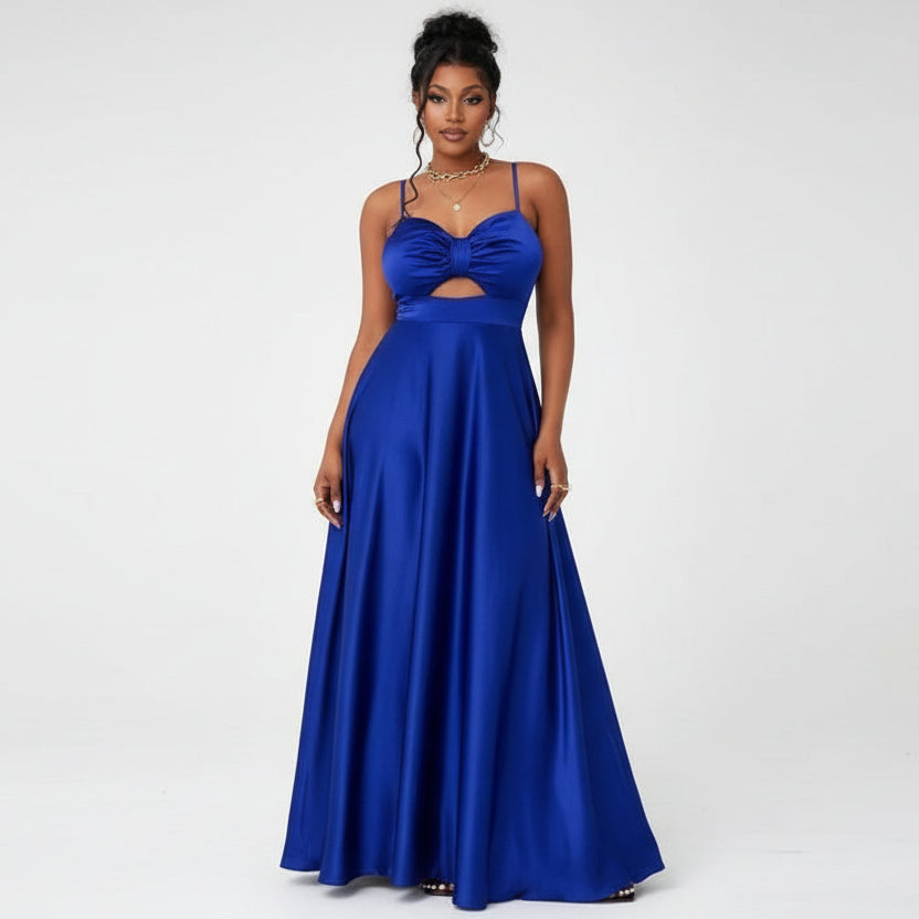 Sweetheart Bridesmaid Maxi A LineDress