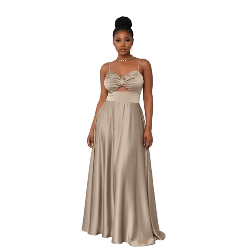 Sweetheart Bridesmaid Maxi A LineDress