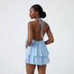 Halter Tie Backless A Line Party Mini Dress