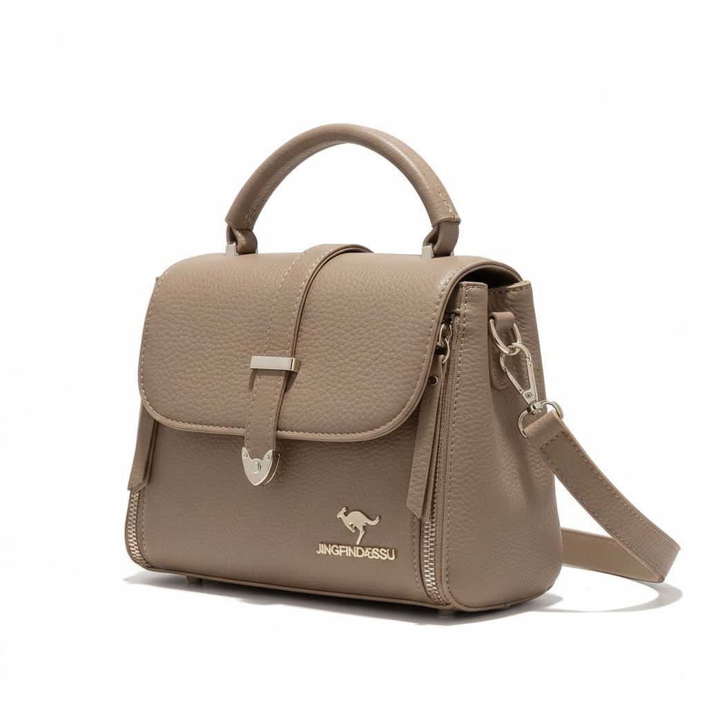 Stylish Top-Handle Crossbody Handbag