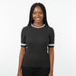 Ribbed Knitted Skin Tight Top