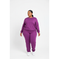 Plus Size Stylish Winter Tracksuit Set