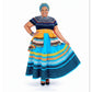 Plus Size African Multi Layer Traditional Set
