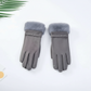 Thickened Plush-lined Winter Gloves Designed for Cold Weather. 