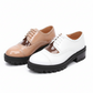 Realistic Platform Oxford Chunky Loafers