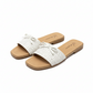 Ladies Rhinestone Bow Flat Sandal