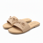 Ladies Rhinestone Bow Flat Sandal