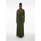 Ladies Long-Sleeved Wrap-Style Maxi Dress