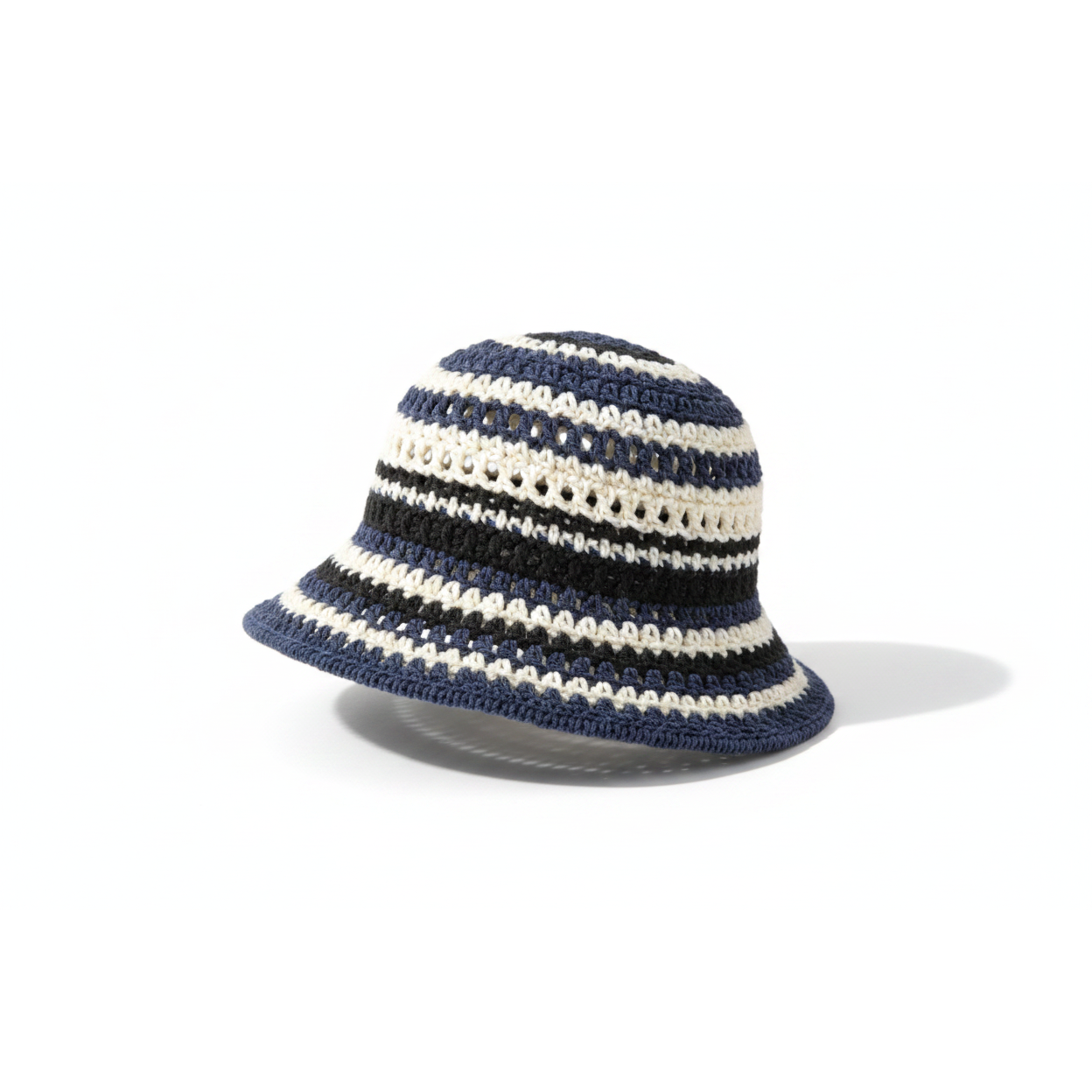 Women's Woven Crochet Bucket Hat