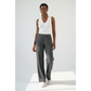 Women's High-Waisted Knitted Wide-Leg Pants