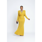 Plus Size Classic Cowl Neck Gown