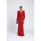 Plus Size Classic Cowl Neck Gown