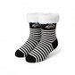 Kids Stripe & Car Winter Non Slip Socks