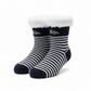 Kids Stripe & Car Winter Non Slip Socks