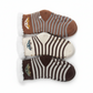 Kids Stripe & Car Winter Non Slip Socks