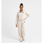 Casual Wide Leg Half-Zip Tracksuit Set
