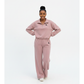 Casual Wide Leg Half-Zip Tracksuit Set