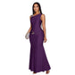 Elegant Sleeveless Ruched Maxi Dress