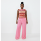 Crochet Sleeveless Top and Pants Set