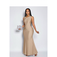 Elegant Sleeveless Ruched Maxi Dress